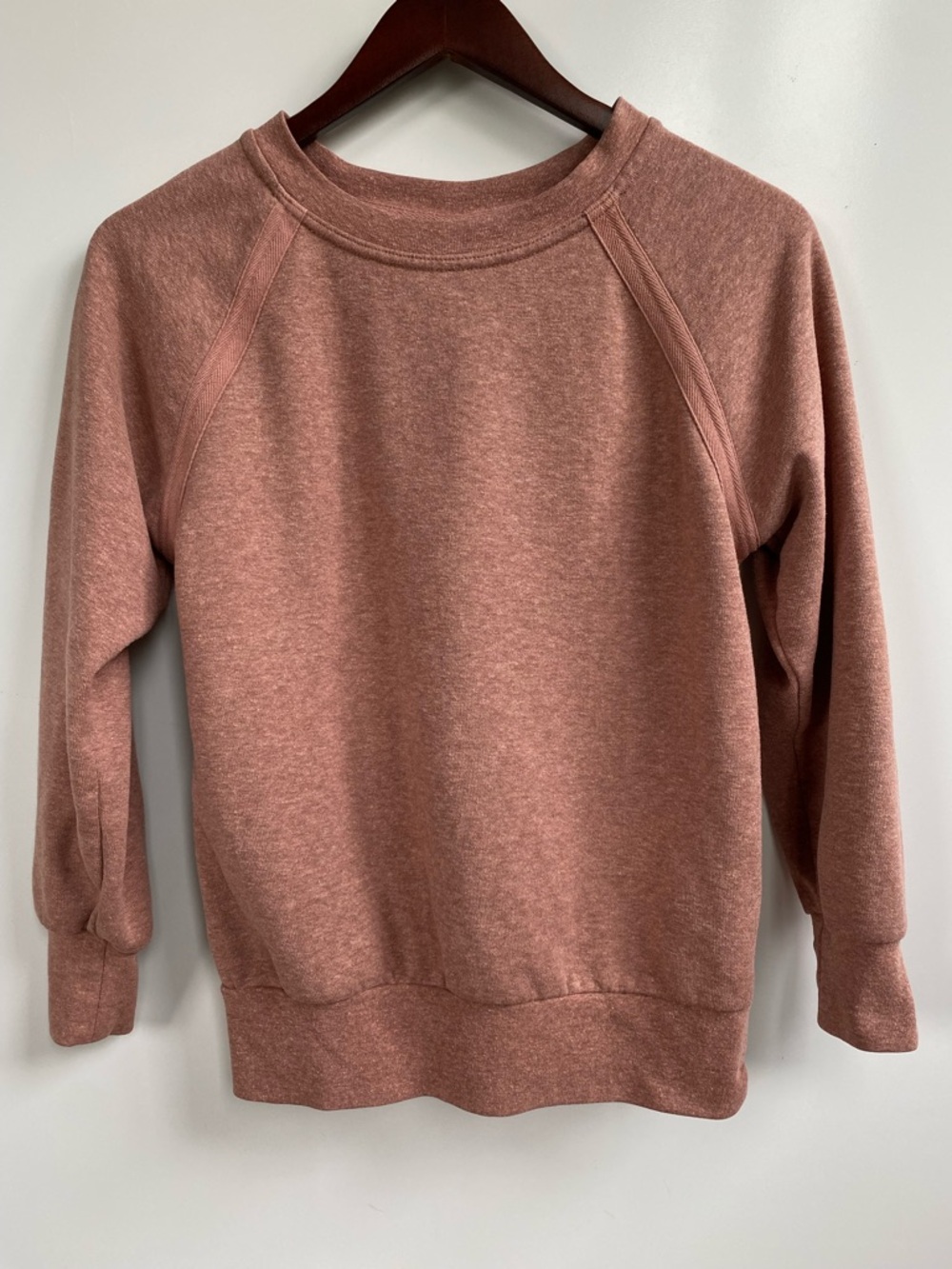 Prana Women's Cozy Up Crewneck Sweatshirt in Dusty Rose XS